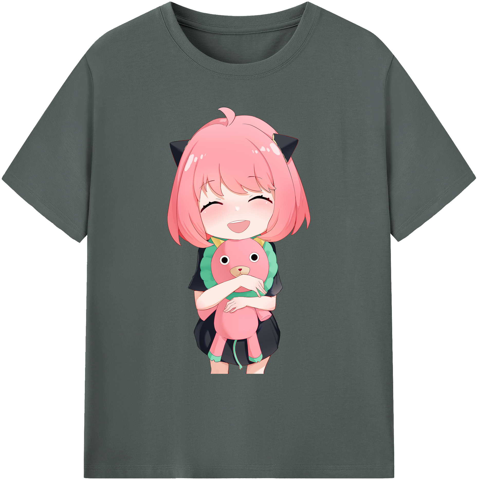 （画像用） SPY×FAMILY间谍家家酒 綿100％ メンズ半袖Tシャツ｜肌触りやわらか＆通気性
